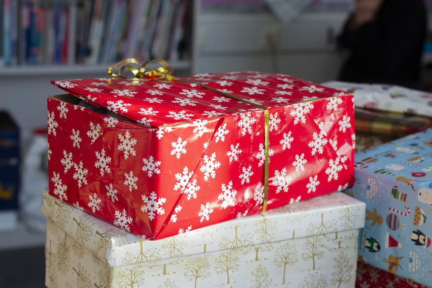 charity christmas present collection