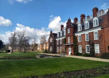 Mayfield visits Newnham College, Cambridge