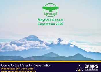 Camp Ecuador - Parents Presentation