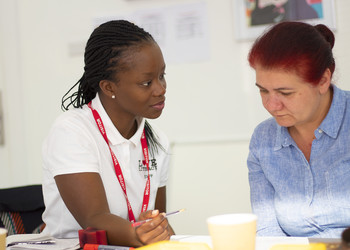 Our First Adult English Literacy Class